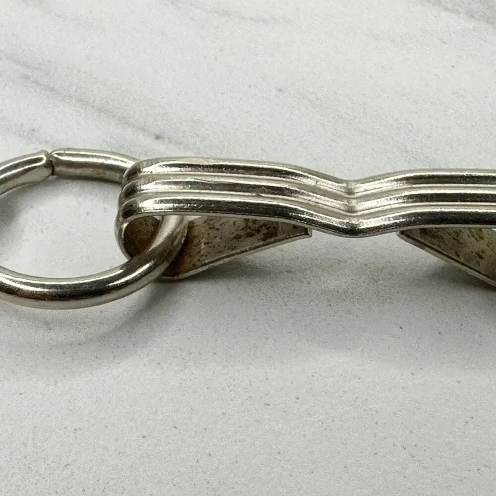 Western Concho Silver Tone Chain Link Belt Extra Small/Small (XS/S) ✨